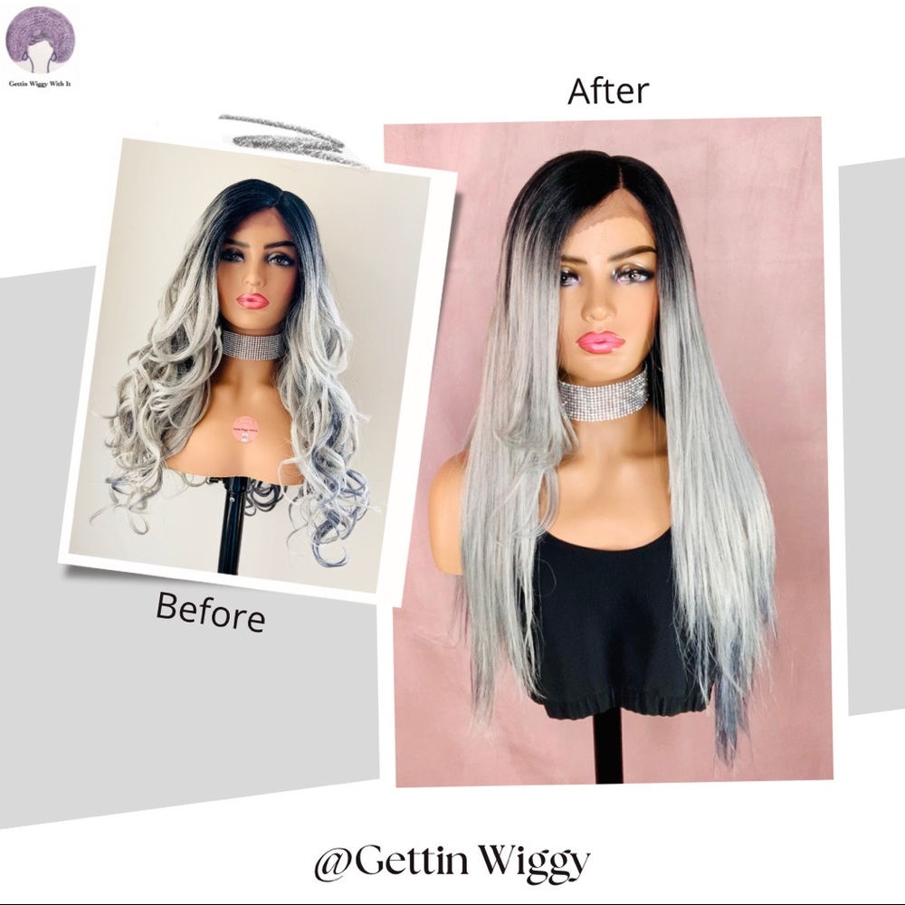 Change It Up with our Curling/Flat Iron Safe Premium Fiber Wigs